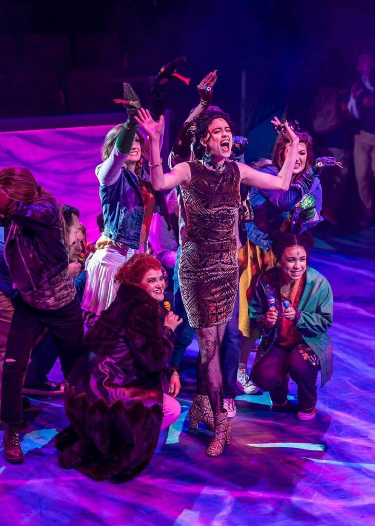 West Valley Performing Arts Center, West Valley City, Salt Lake County 2024. THE LIGHTNING THIEF, Tianna Maxwell (center) and cast of THE LIGHTNING THIEF