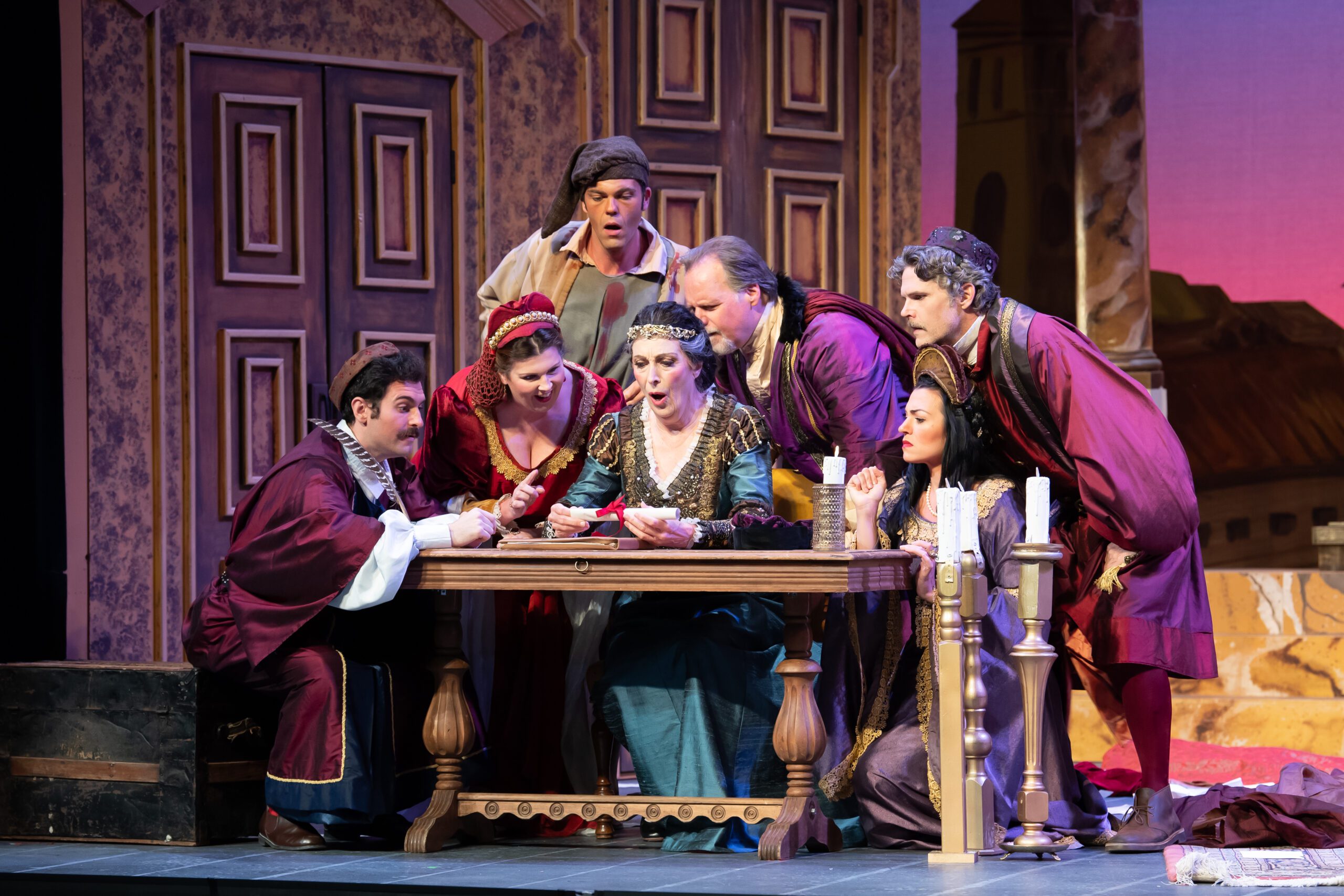 UFOMT; Utah Festival Opera; 2024 ; Ellen Eccles Theatre ; Cache County ; Gianni Schicchi & Buoso's Ghost