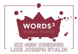 Words Cubed ; 2024 ; Utah Shakespeare Festival ; Six Men Dressed Like Joseph Stalin; New Work ; Anes ; Iron County