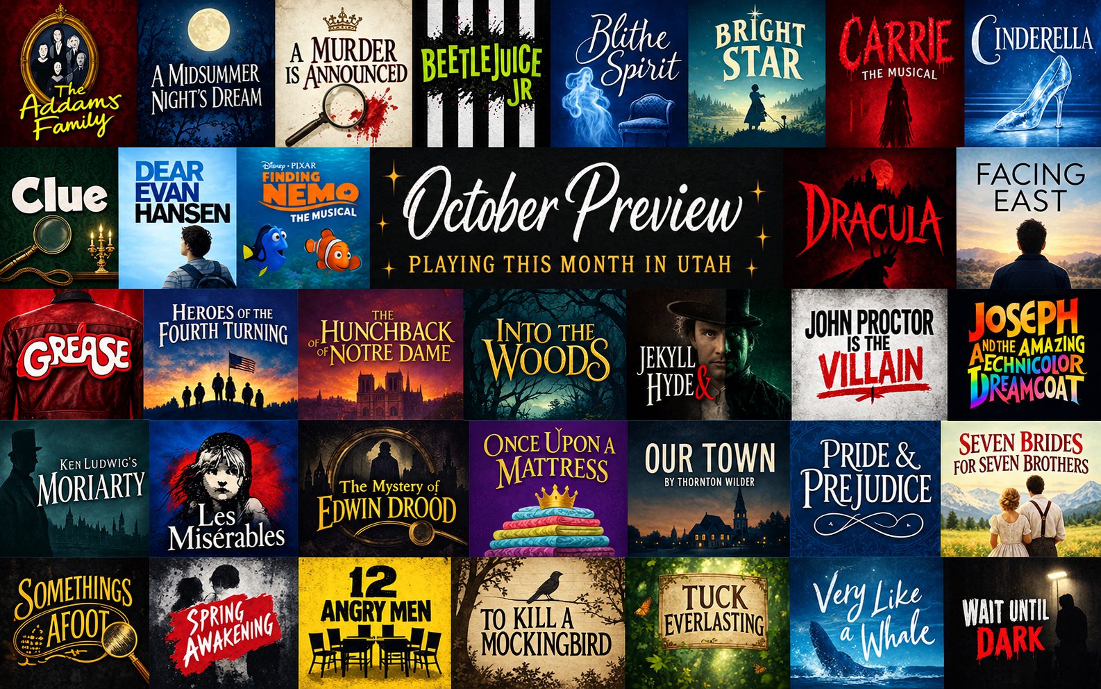 October 2026 Preview - Playing This Month in Utah